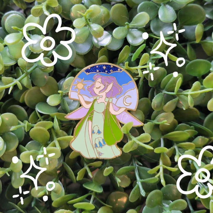 Zodiac Fairy Pin - Libra for wholesale by Jellyjessbeans Art