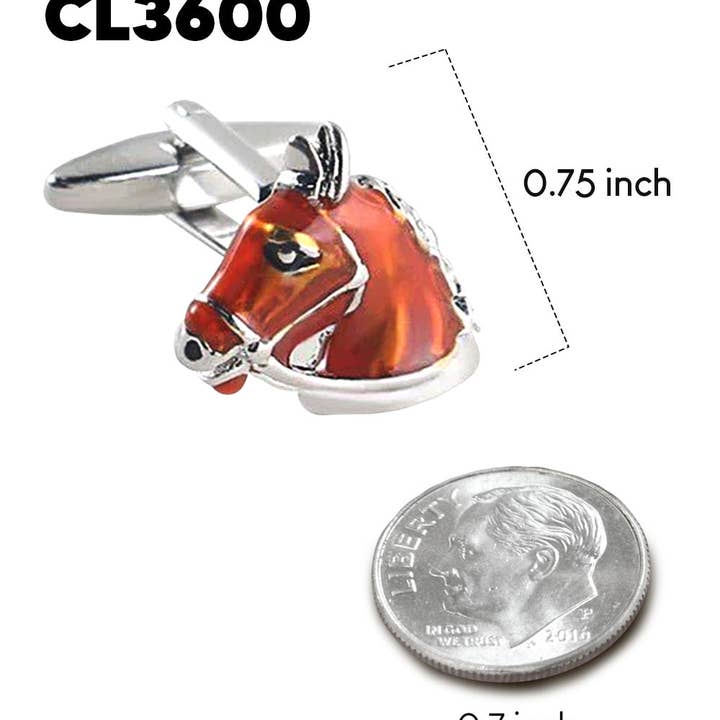 Classy Cufflinks - Wholesale Cufflinks - Animal Themed Cufflinks in a Box by Vittorio Vico (CL36XX)
