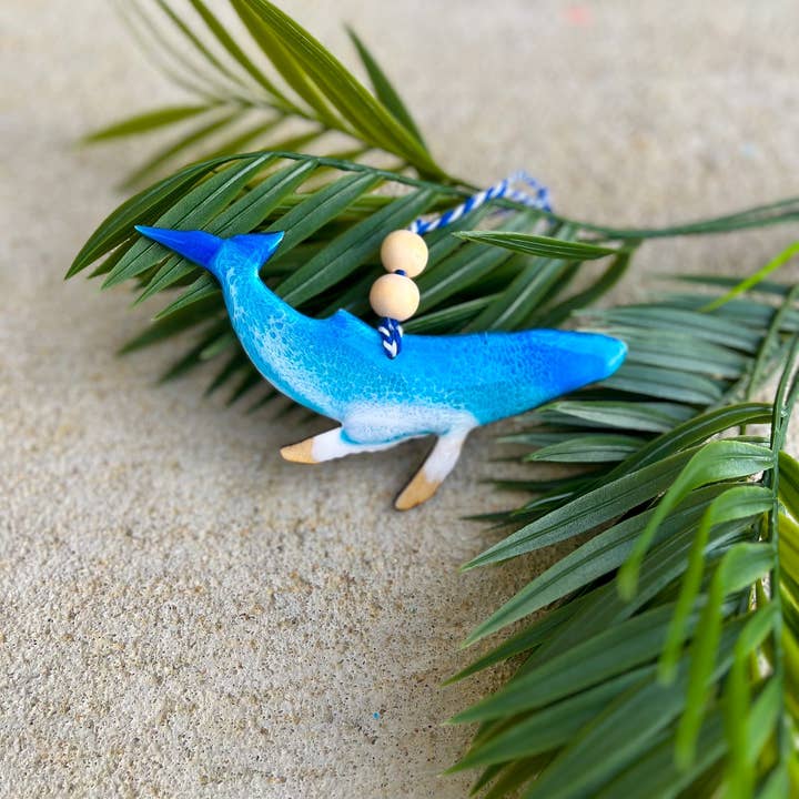 NMinnick Designs - Wholesale Ornament - Humpback Whale Beach Ornament2