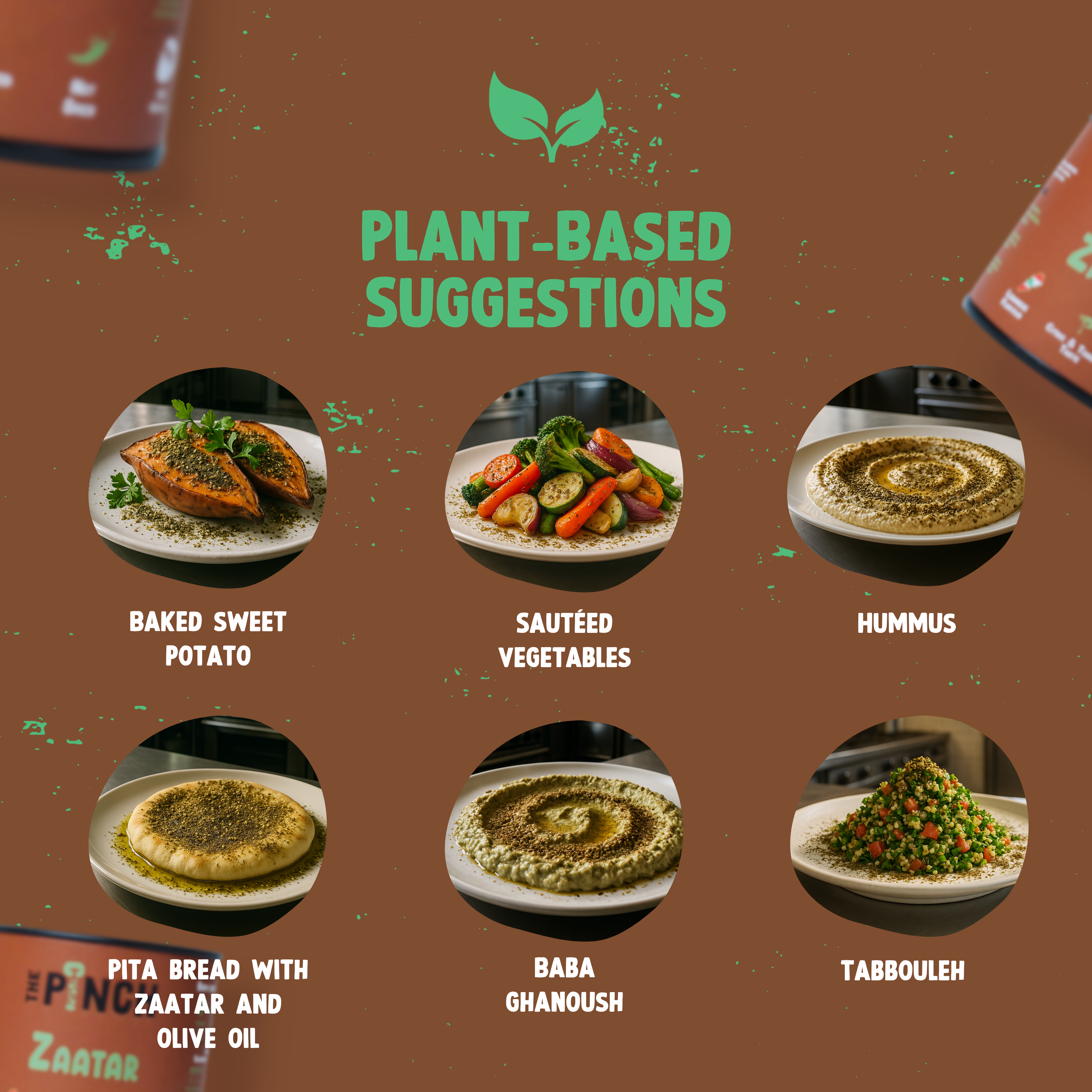 The Pinch - World Spice Blends - Vente Mélanges d'épices séchées - Zaatar 45 g6