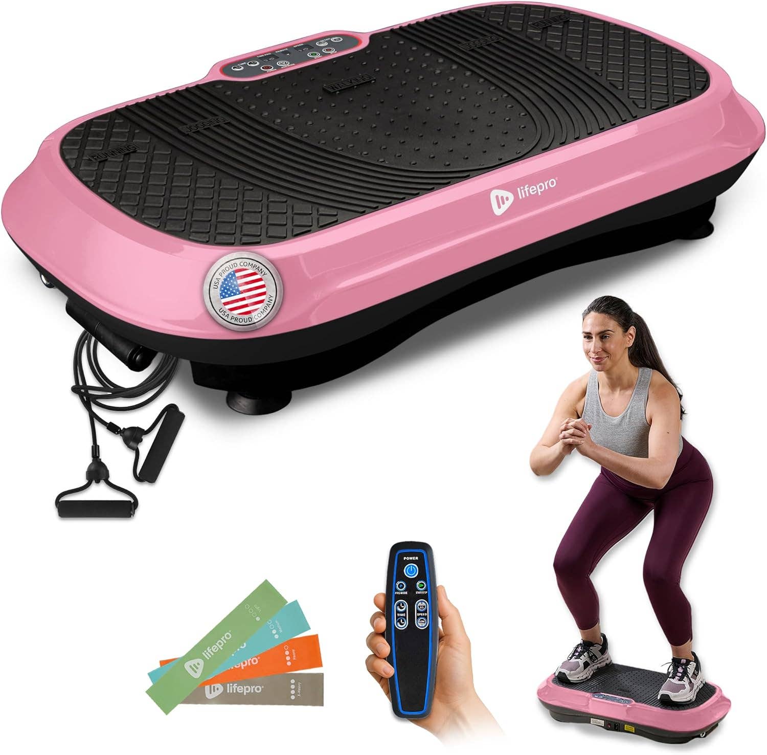 LifePro - Wholesale Fitness Equipment - Lifepro Waver Vibration Plate – Full-Body Exercise Machine5