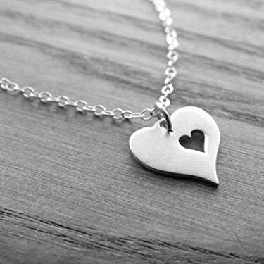 A Charmed Impression - Wholesale Halskettinghanger - Herdenkingsketting • Sympathiegeschenken voor vrouwen • Zilver • Verlies van echtgenoot, ouder, baby • Miskraam, Miskraam, Verdriet • Herinneringsjuwelen • Mama, papa, grootmoeder • Ik draag je hartbedeltje