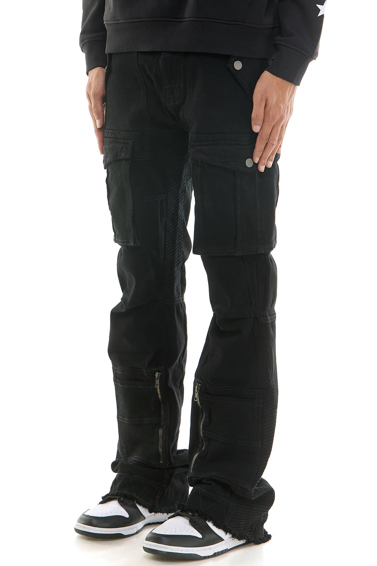 KDNK - Wholesale Pants - Men's - CARGO FLARE PANTS7