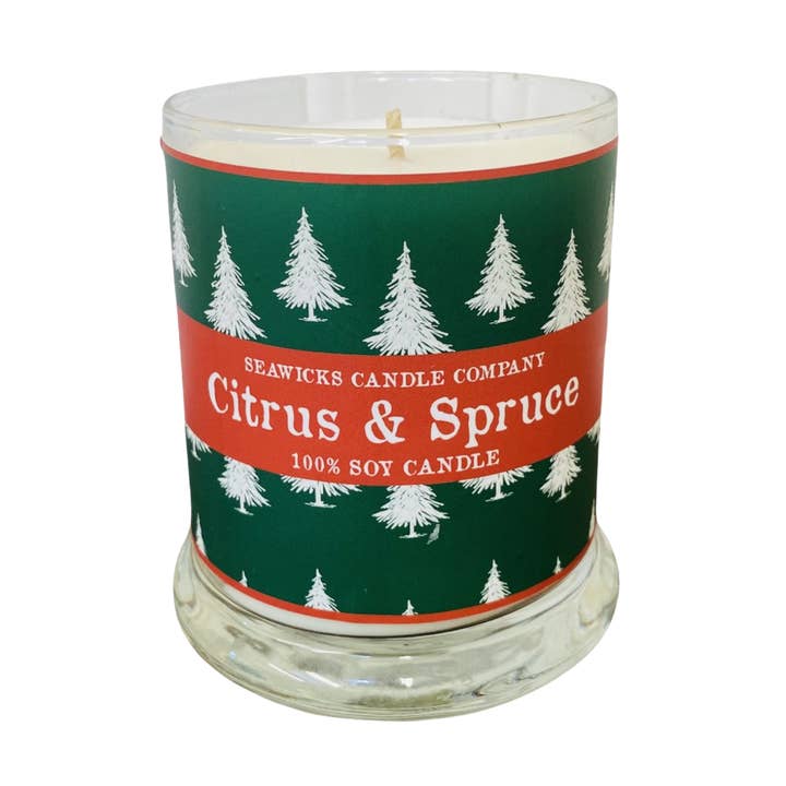 Citrus & Spruce 100% sojakaars voor wholesale door Seawicks Candle Company