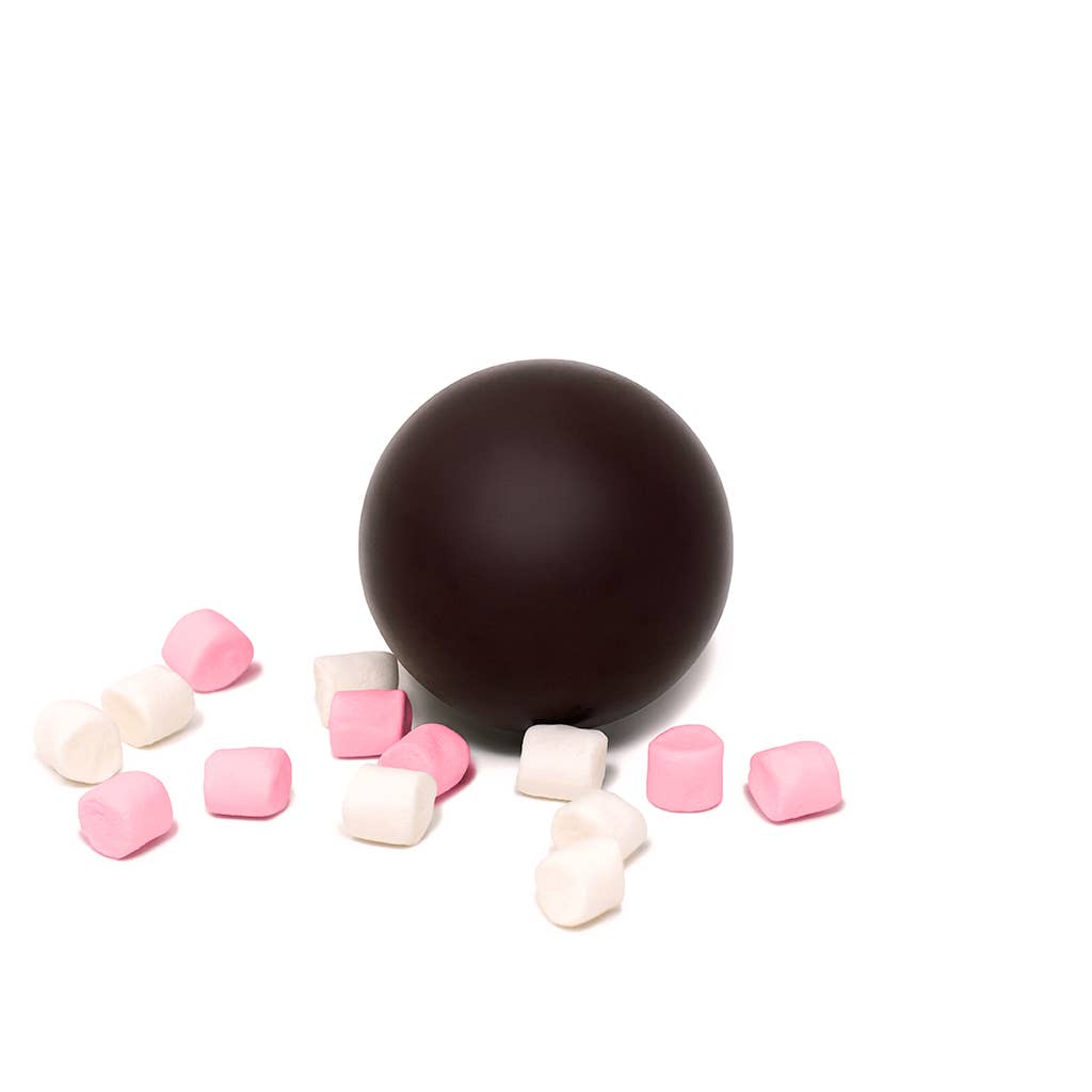 Cocoba - Wholesale Hot cocoa mix/kit - Dark Hot Chocolate Bombe with Vegan Marshmallows, Single1