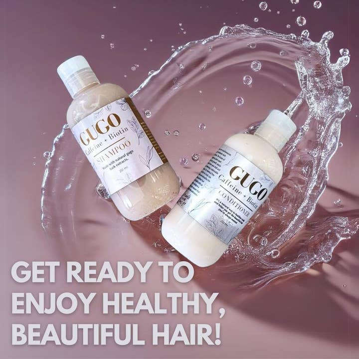 Nature Skin Shop LLC - Wholesale Hair Shampoo - Gugo Shampoo With Biotin + Caffeine
