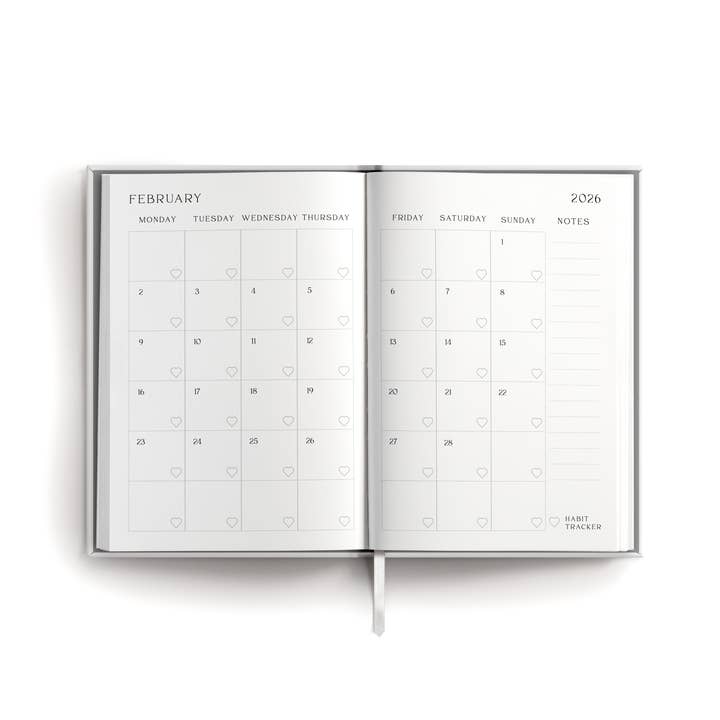 Love & Story Design - Wholesale Planner - Hardback A5 Planner 2026 Calm Current11