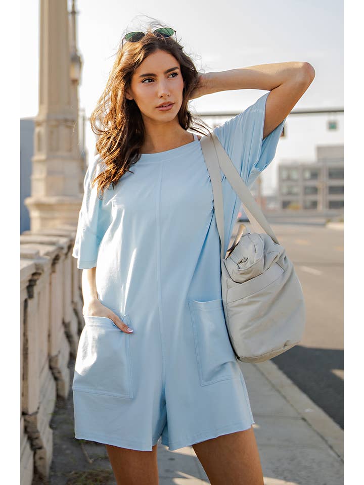 Peace Love Line – wholesale Byxdress - Dam – PL2218 - BOMULLSLYCRA SOLID ROMPER14