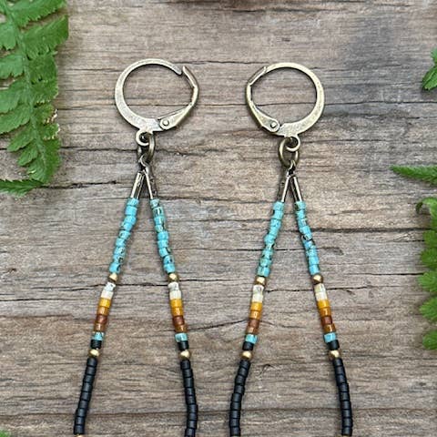 Dancing Willow ā wholesale Dangle earrings ā Tumbleweed Rain Earrings3