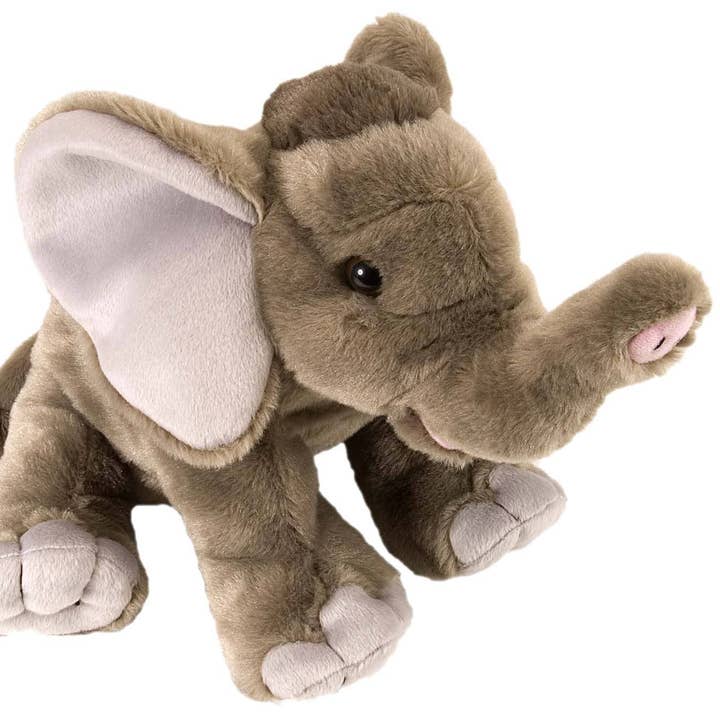 CK African Elephant Babyplys 12" for engroshandel hos Wild Republic