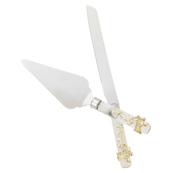 Eleanor Dessert Serving Set | Cake Server | Cake Knife | for wholesale by OLIVIA RIEGEL