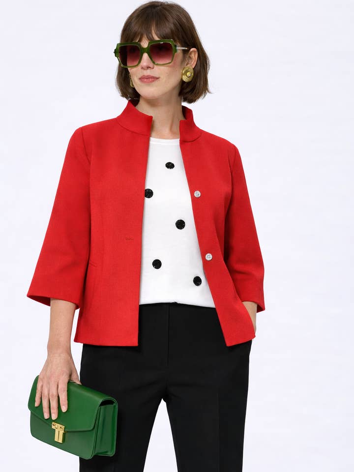 The Bristol Soft Collar Jacket for wholesale by J'envie
