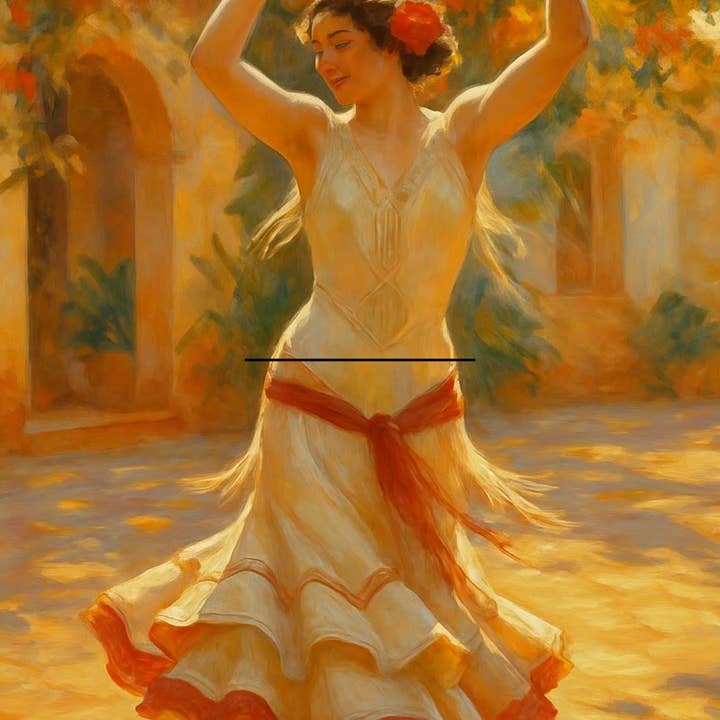 Flamenco Sunrise - Mint Decoupage Paper for wholesale by Mint by Michelle