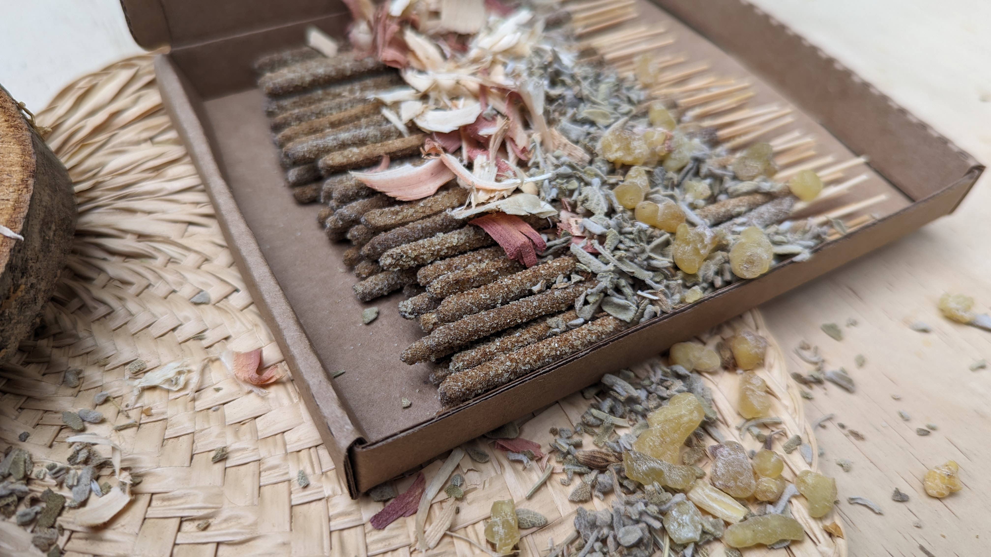 Leftover Hippies Incense - Wholesale Incense - TEMPLE BLEND Incense Sticks - Cedar, Sage & Frankincense2