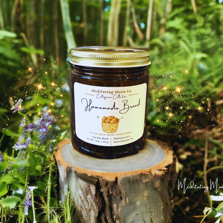 Zelfgemaakte broodkaars voor wholesale door Meditating Moon Co.