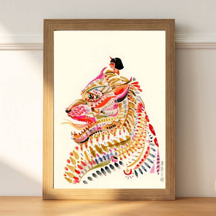 Leona drucken für den Großhandel von Catalina Rodríguez Villazón