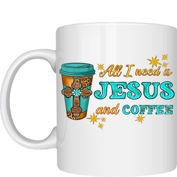 Coffee/Tea Mug All I want is Jesus for wholesale by SM Statement Apparel