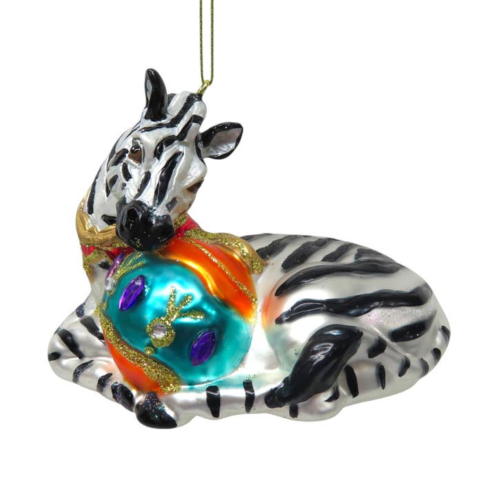 Circus Zebra Orn for wholesale by December Diamonds