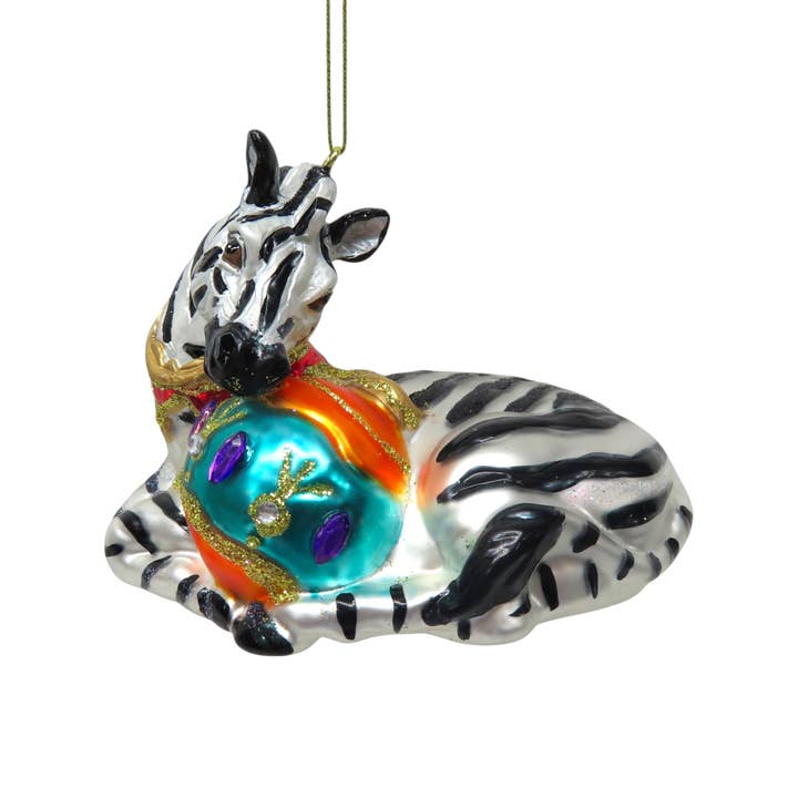 Circus Zebra Orn for wholesale by December Diamonds