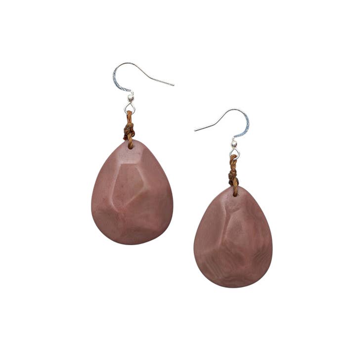 Organic Tagua Jewelry - Wholesale Dangle Earrings - Didi Earrings2