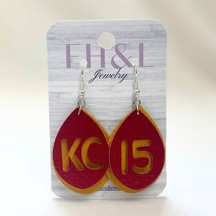 FH&L Creations - Vente Boucles d'oreilles pendantes - K.C. Mahomies0
