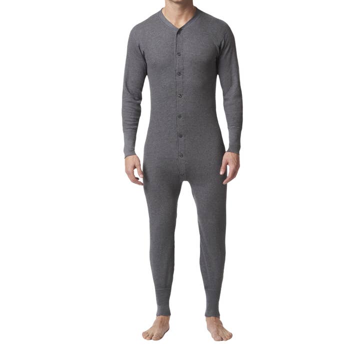 Men's Thermal Waffle Knit Long Sleeve Combination - Extended Sizes for wholesale by Stanfield's