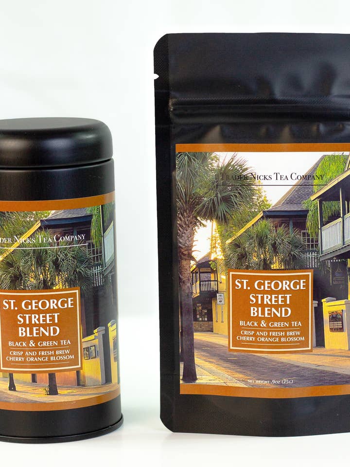 St. Augustine Tea - St George Street Blend for wholesale by Trader Nicks Tea Company