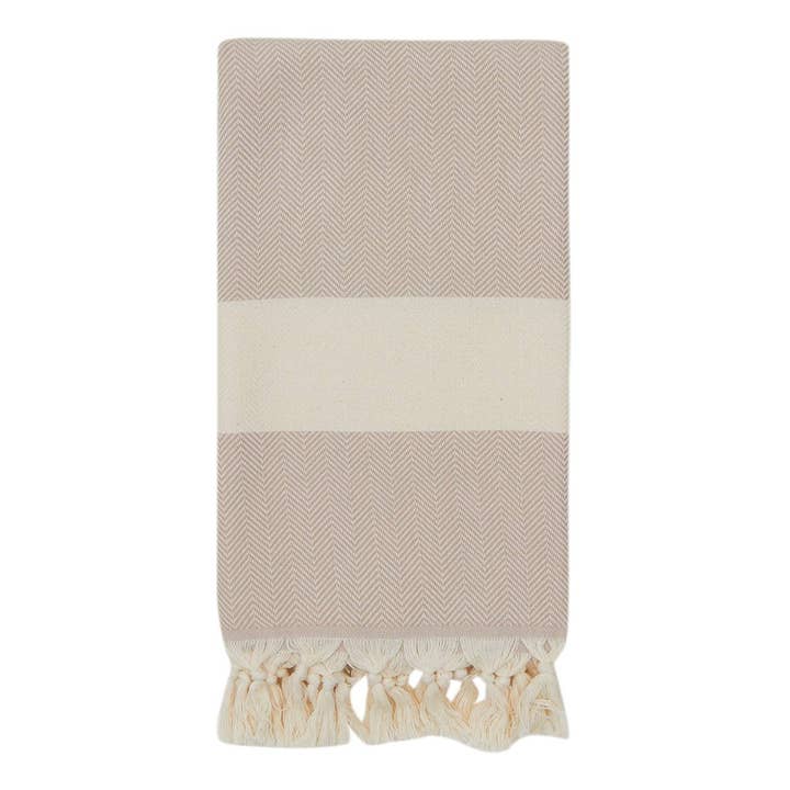 Fischgräten-Türkisches Handtuch Geeignet für Stickmonogramm für den Großhandel von Kikoya