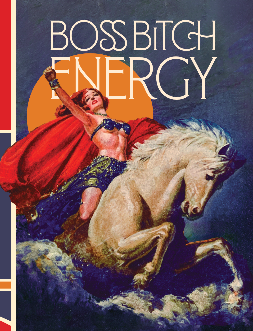 offensivedelightful - Vente Carte de vœux classique - ÉNERGIE DE CHEF ! émancipation, courage, amusement3