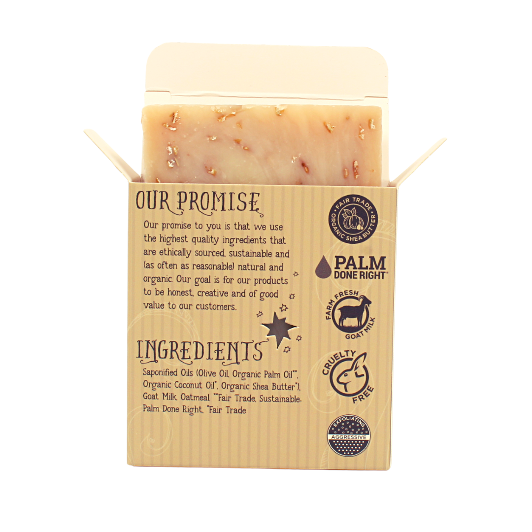 Varina Soap - Vente Pains de savon - Savon non parfumé à l'avoine et au lait de chèvre1