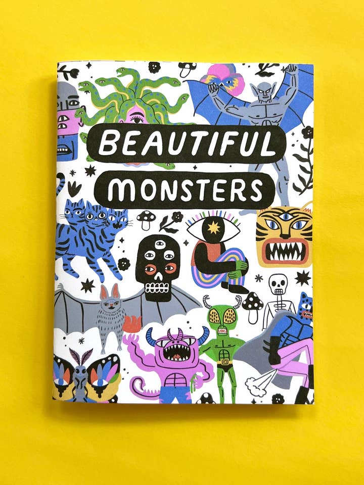Beautiful Monsters Zine for wholesale by Tigersheep Friends
