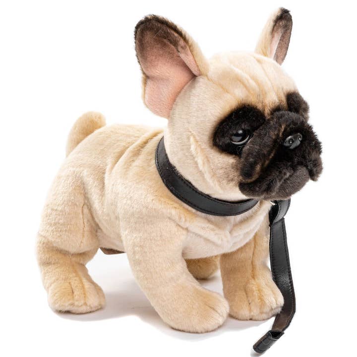 Uni Toys – Großhandel Kuschel-/Plüschtier – Kind & Baby – Französische Bulldogge (beige) - Kuschel-/Plüschtier