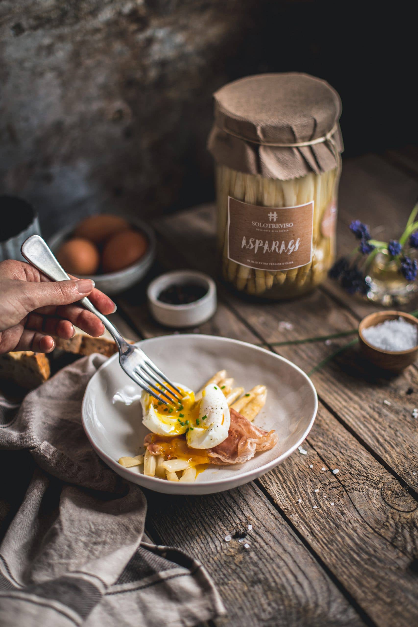 Solo Treviso - Vente Légumes marinés - Asperges à l'huile2