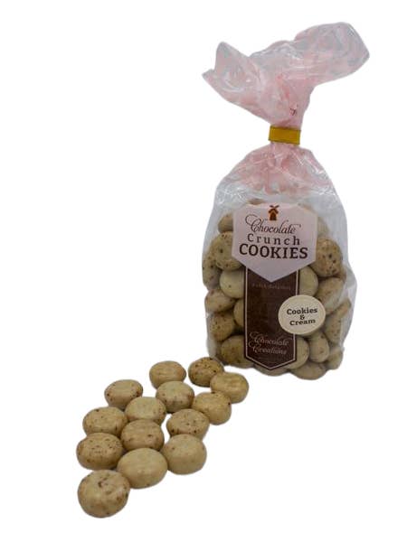 Cookies and Cream Chocolate Crunch Cookies-NEW FLAVOR! for wholesale by Chocolate Creations USA