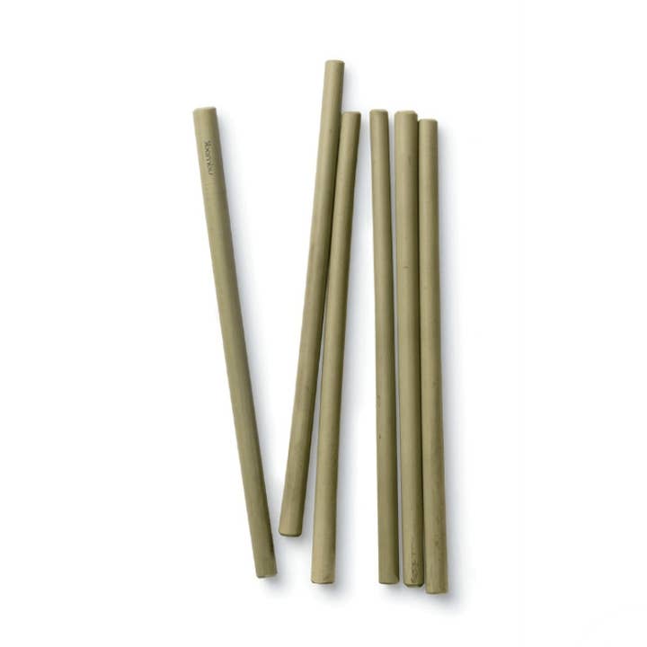 bambuĀ® - Wholesale Drinking Straw - Original Green Bamboo Straws, Packaging Free0