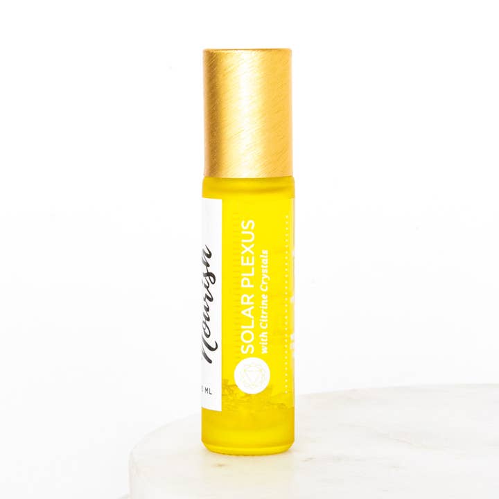 Solarplexus-Chakra mit Citrin-Kristallen für den Großhandel von Nourish Natural Products