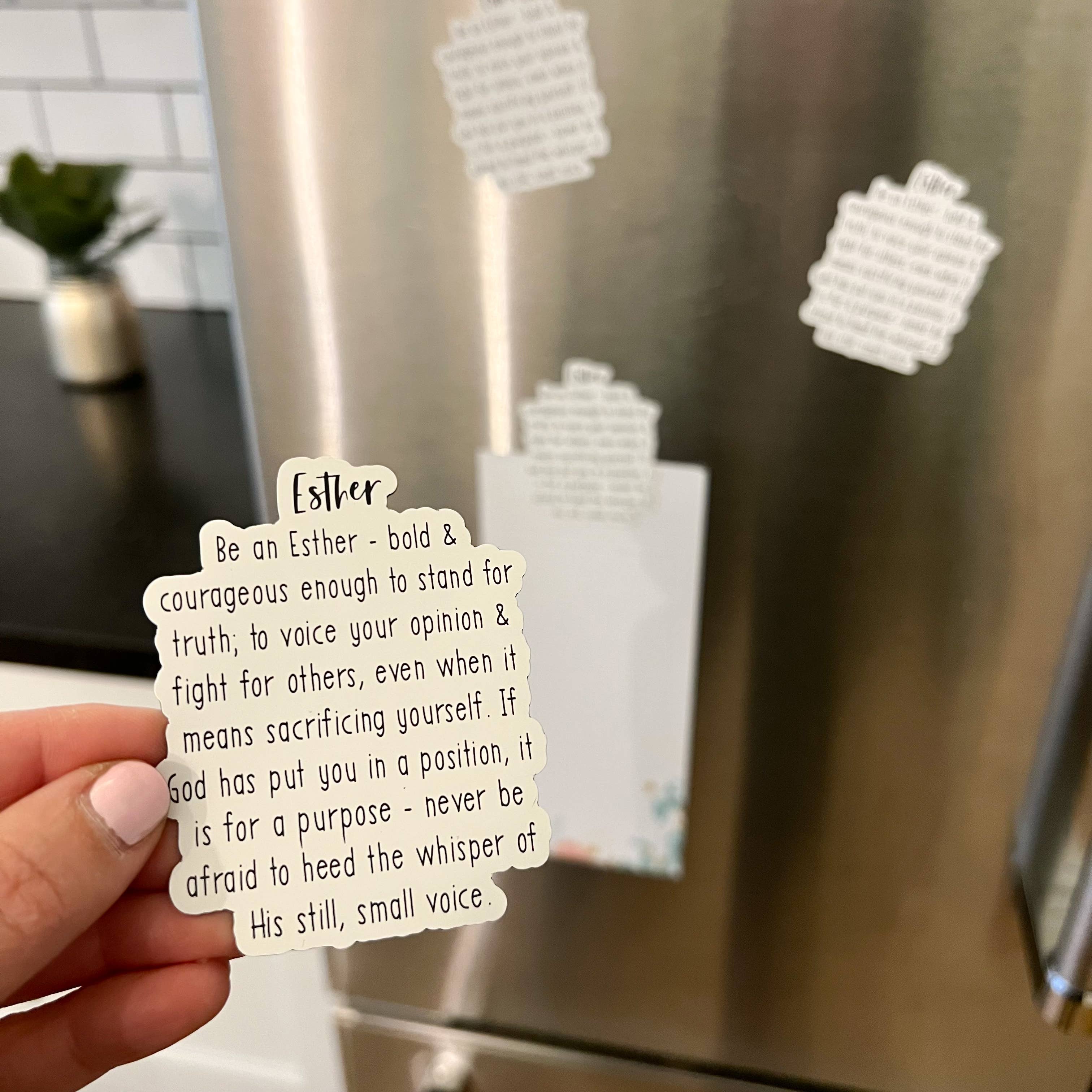 swaygirls - Wholesale Magnet - Esther magnet| Fridge magnets  | Christian magnet3