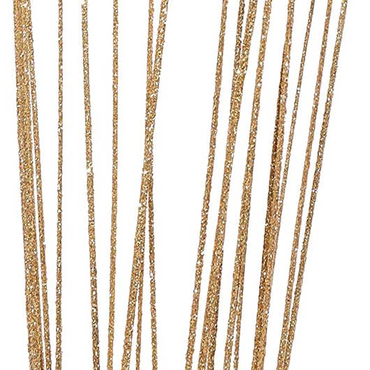 TF Publishing - Paper Goods – Engroshandel Tørrede/pressede blomster – Sparkle Glitter Wispies pakke med 20 stængler 36in Champagne2