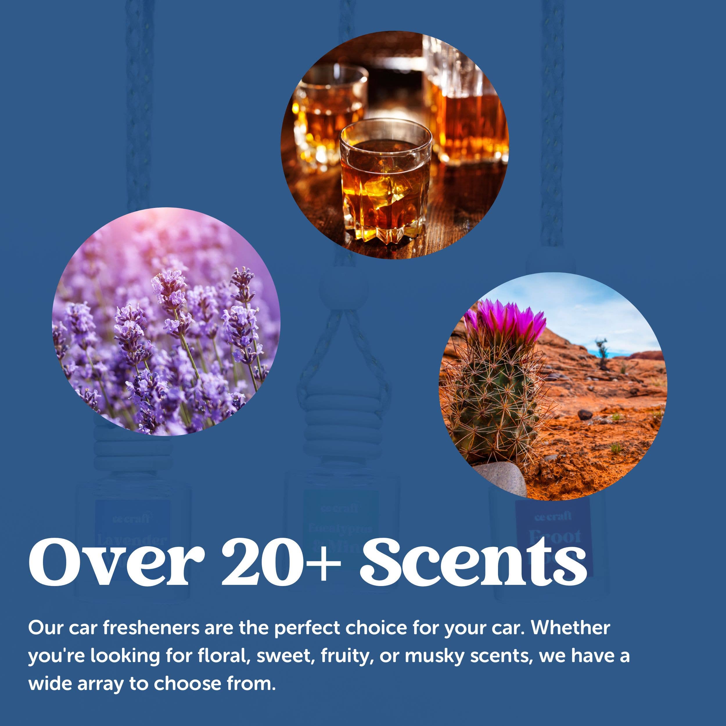 CE Craft Co - Wholesale Car Freshener - Unisex - ADD CUSTOM TEXT to our Scented Car Freshener2