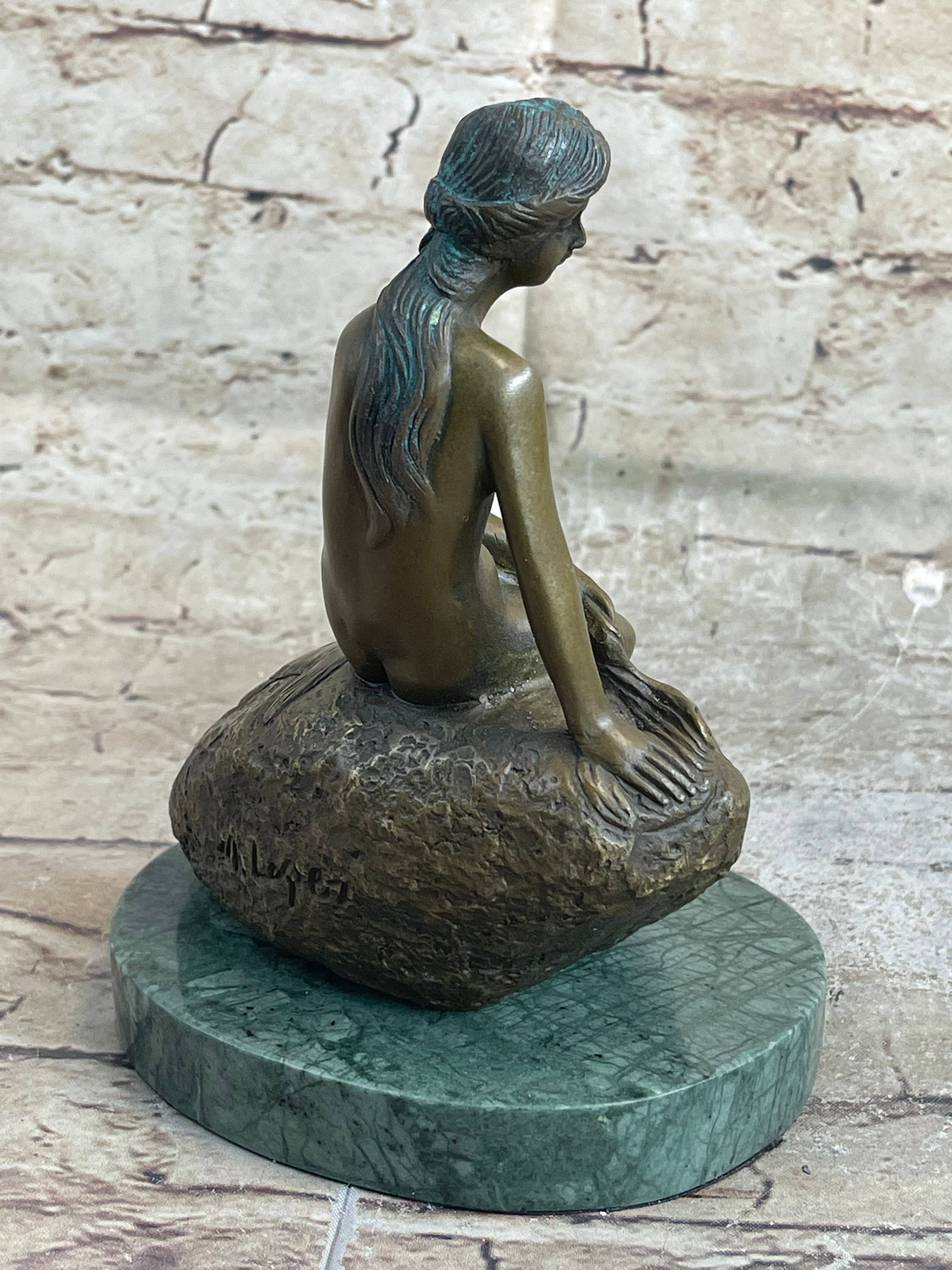 Bronzhaus - Wholesale Sculpture - The Little Mermaid by Edvard Eriksen Bronze Replica Sculpture Copenhagen5