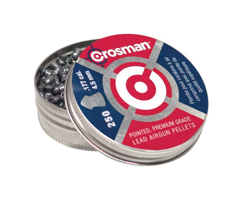 Everyday Supply Co - Wholesale Sporting Accessories - Crosman 0.177 Pointed Pellets 7.4g, 250 Pack0