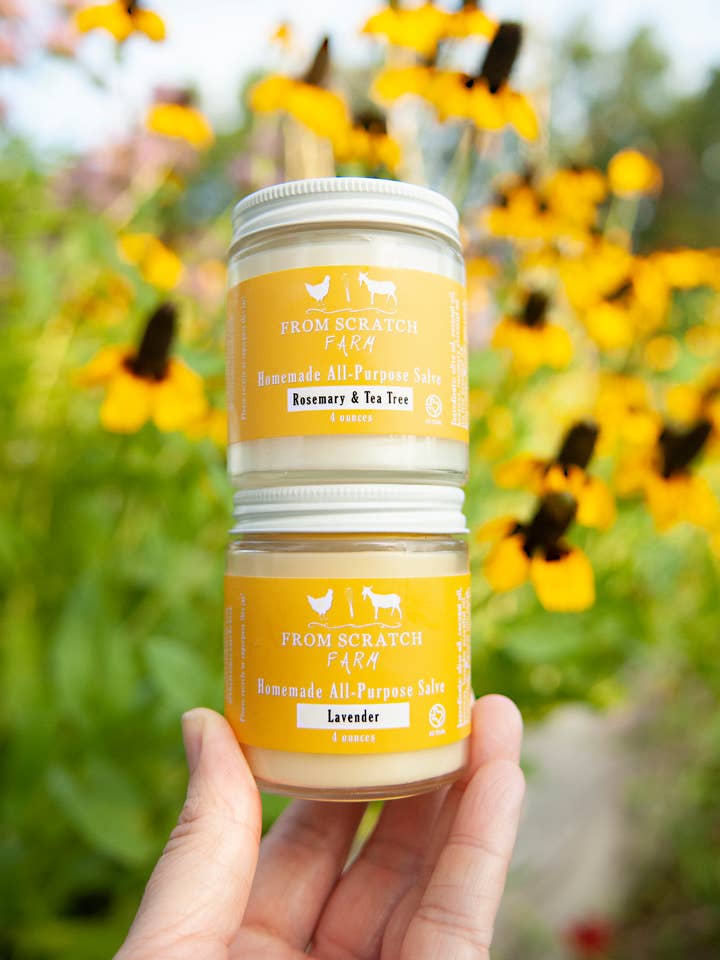 Salves tout usage pour la vente par From Scratch Farm