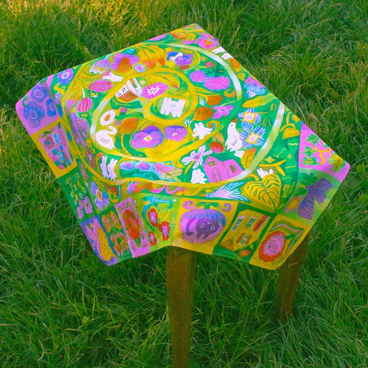 Odd Rabbits - Wholesale Bandana - Unisex - 'Meet Me in the Garden' Multi Use Cloth3