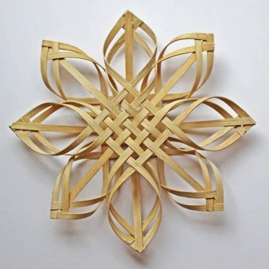 Connecticut Valley Baskets LLC - Wholesale DIY craft kit - Decorative Snowflake Kit0
