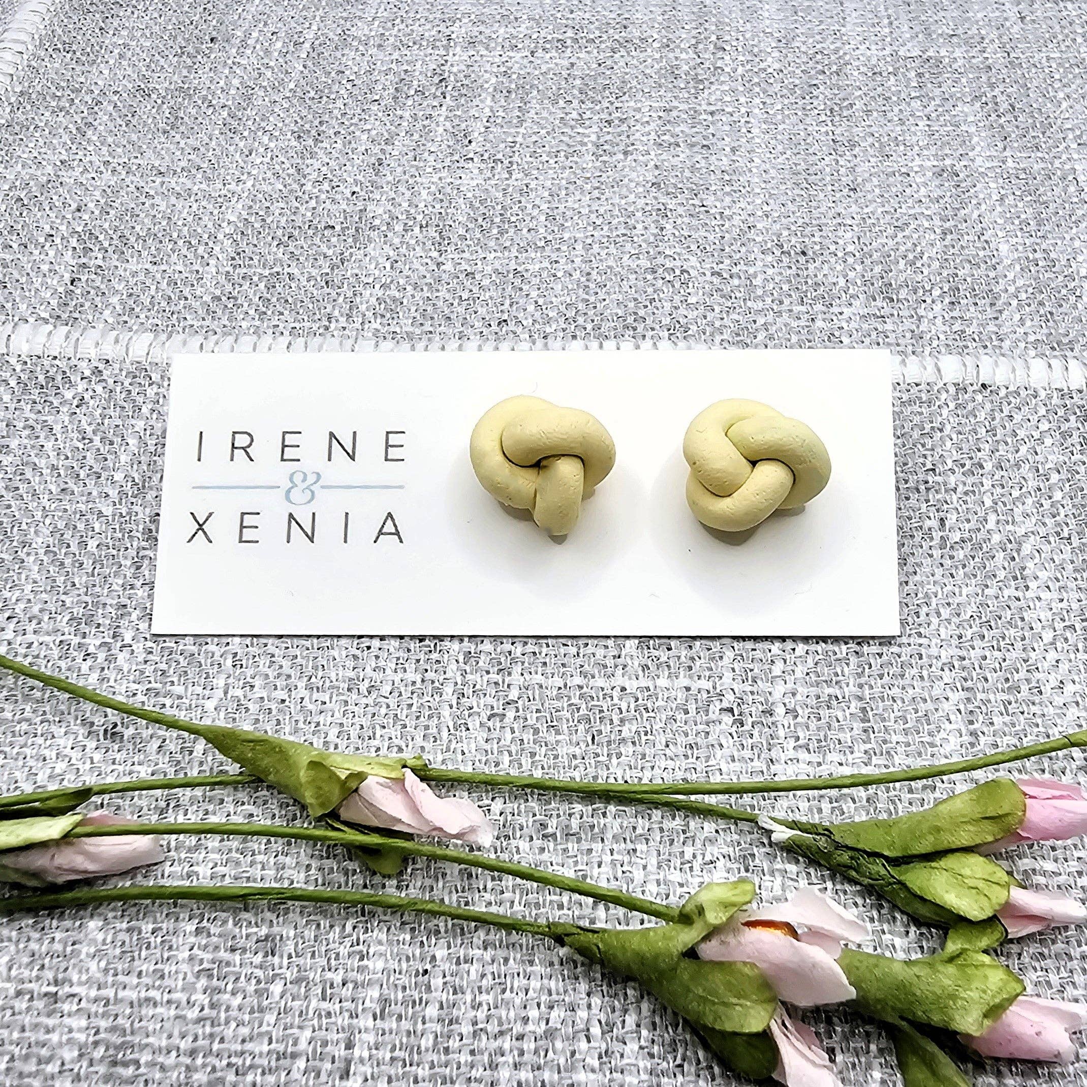 Irene and Xenia - Wholesale Stud/Post Earrings - Knots3