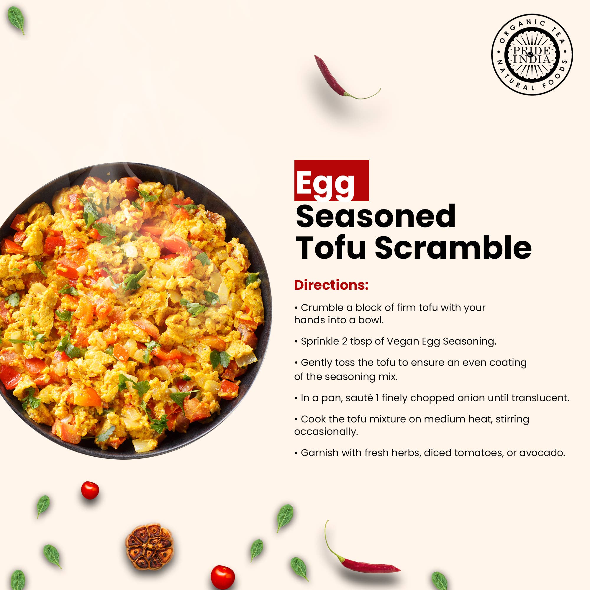 PRIDE INDIA BRANDS – wholesale Dried spice mix – Vegan Egg Seasoning3