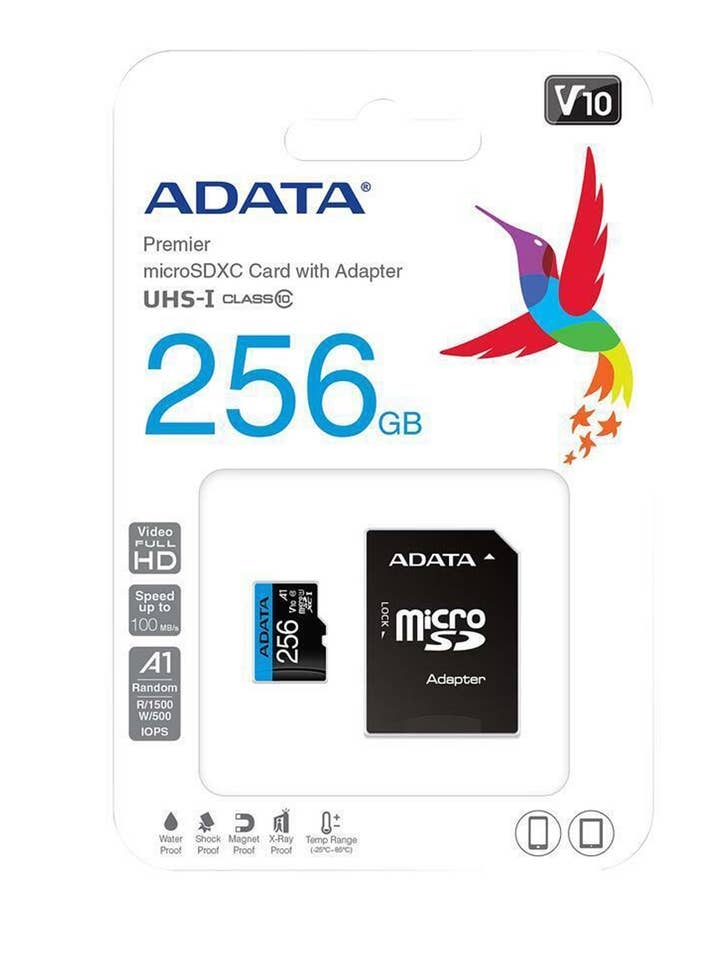 Adata 256 GB SD-kort AUSDX256GUICL för wholesale av Mighty Wireless