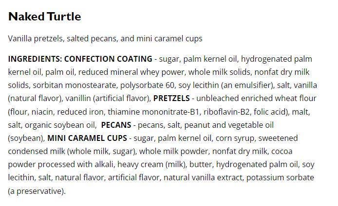 Red Rocker Candy - Wholesale Chocolate Covered Sweets - Red Rocker -Naked Turtle -      8 oz.1