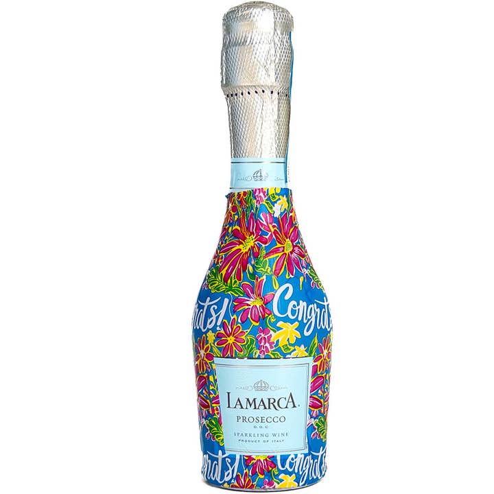 Beau Bottles Preppy Congratulazioni - Collezione MINI Prosecco - Confezione da sei per la vendita all'ingrosso da parte di Beau Bottles