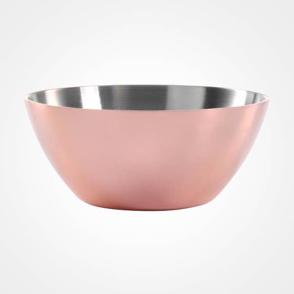 Tigela pequena revestida de cobre por atacado de samuel groves